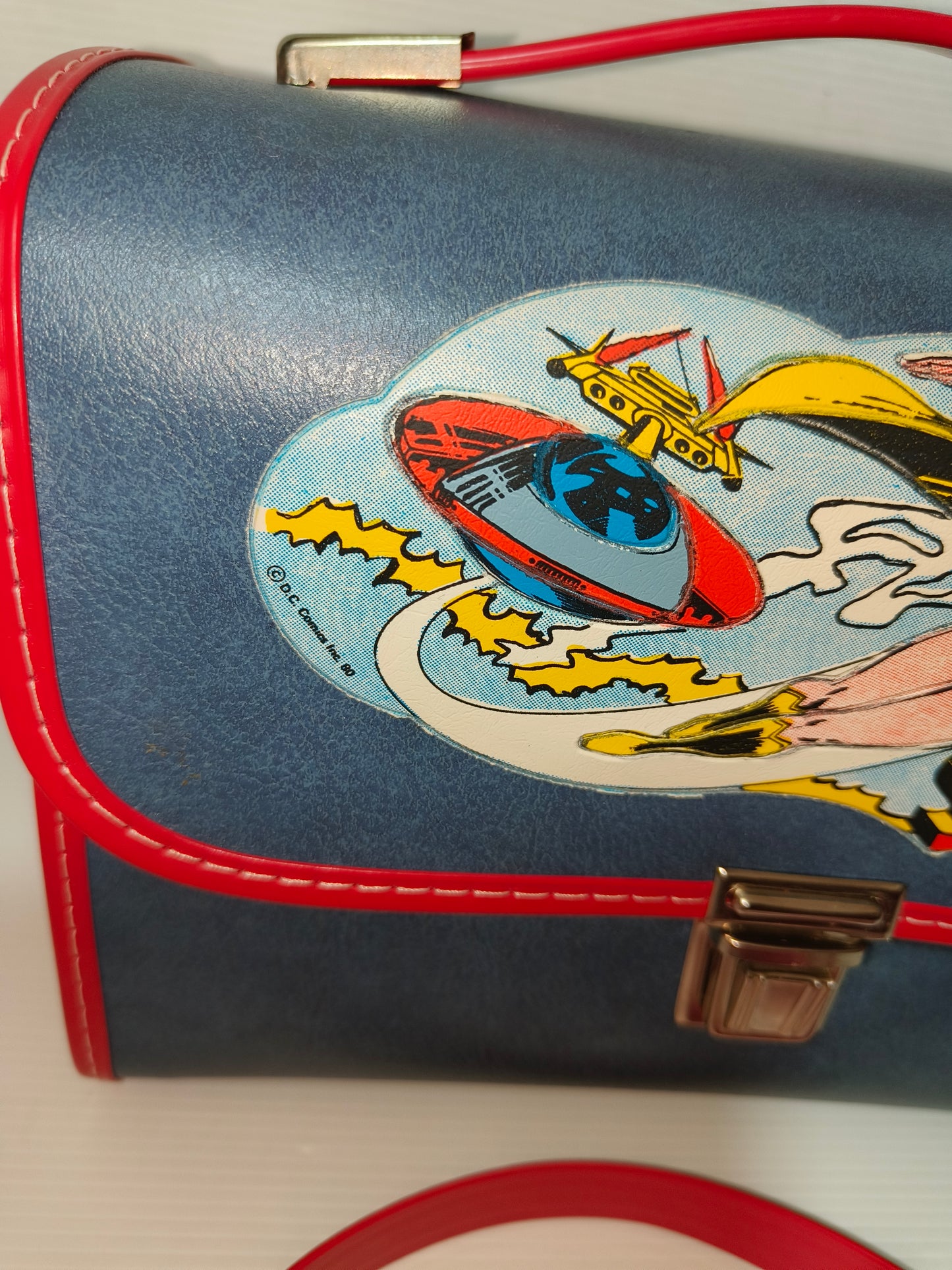 Panierino cestino d'epoca Supergirl, Dc Comics