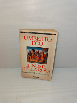 Libro Il Nome Della Rosa U. Eco, Bompiani 1996