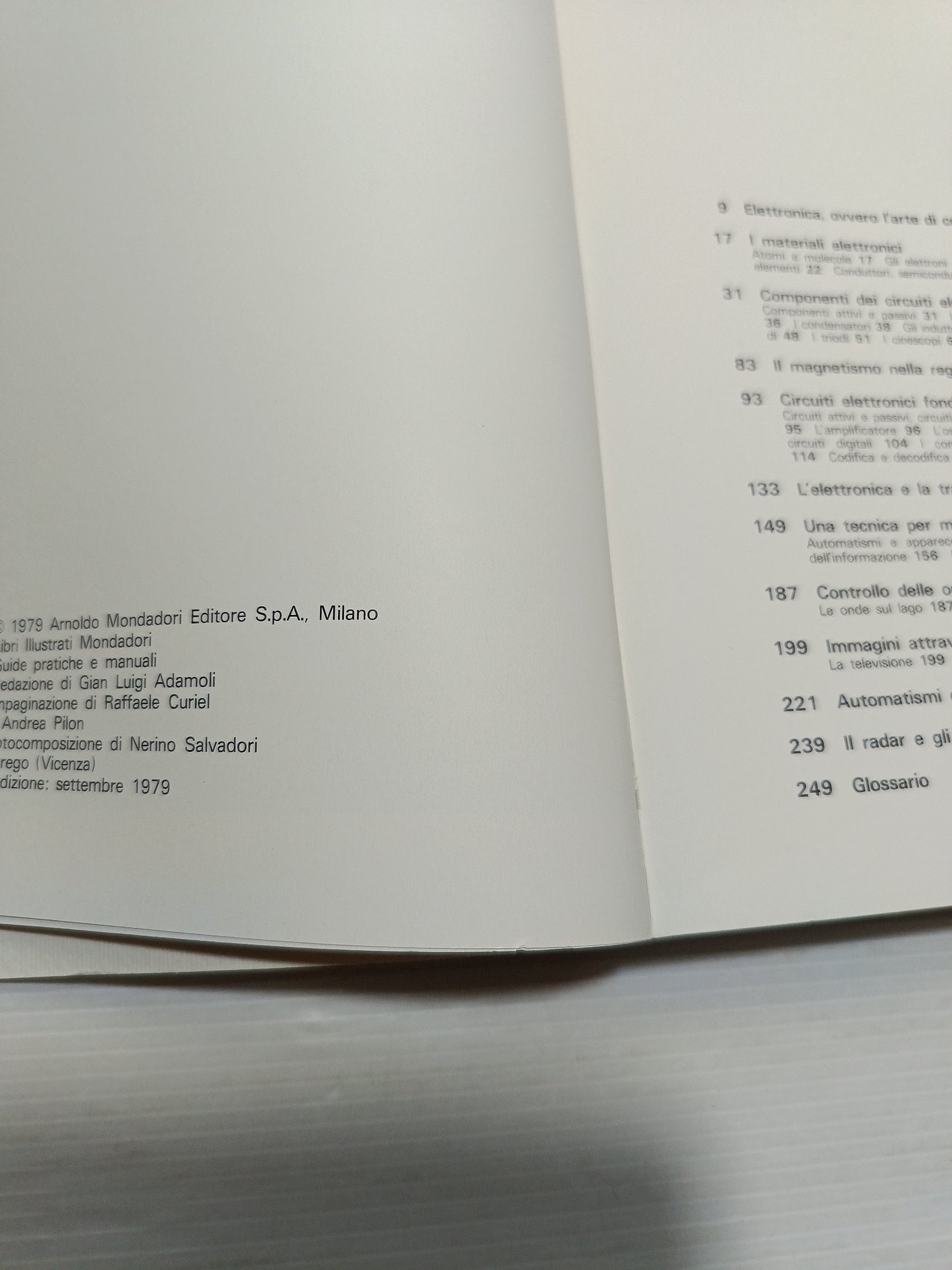 Guida All'Elettronica A.Vismara Edito nel 1979 da Arnoldo Mondadori Editore