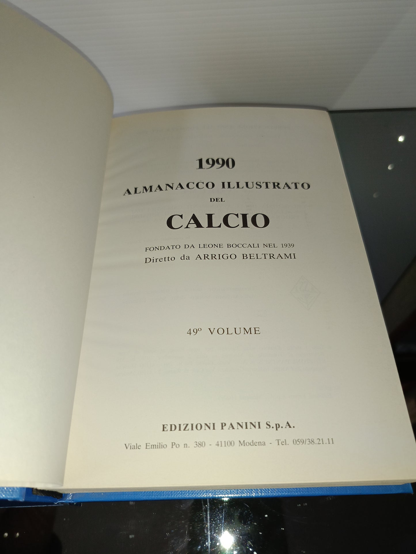 Panini Almanacco Illustrato Del Calcio 1990
Copertina rigida