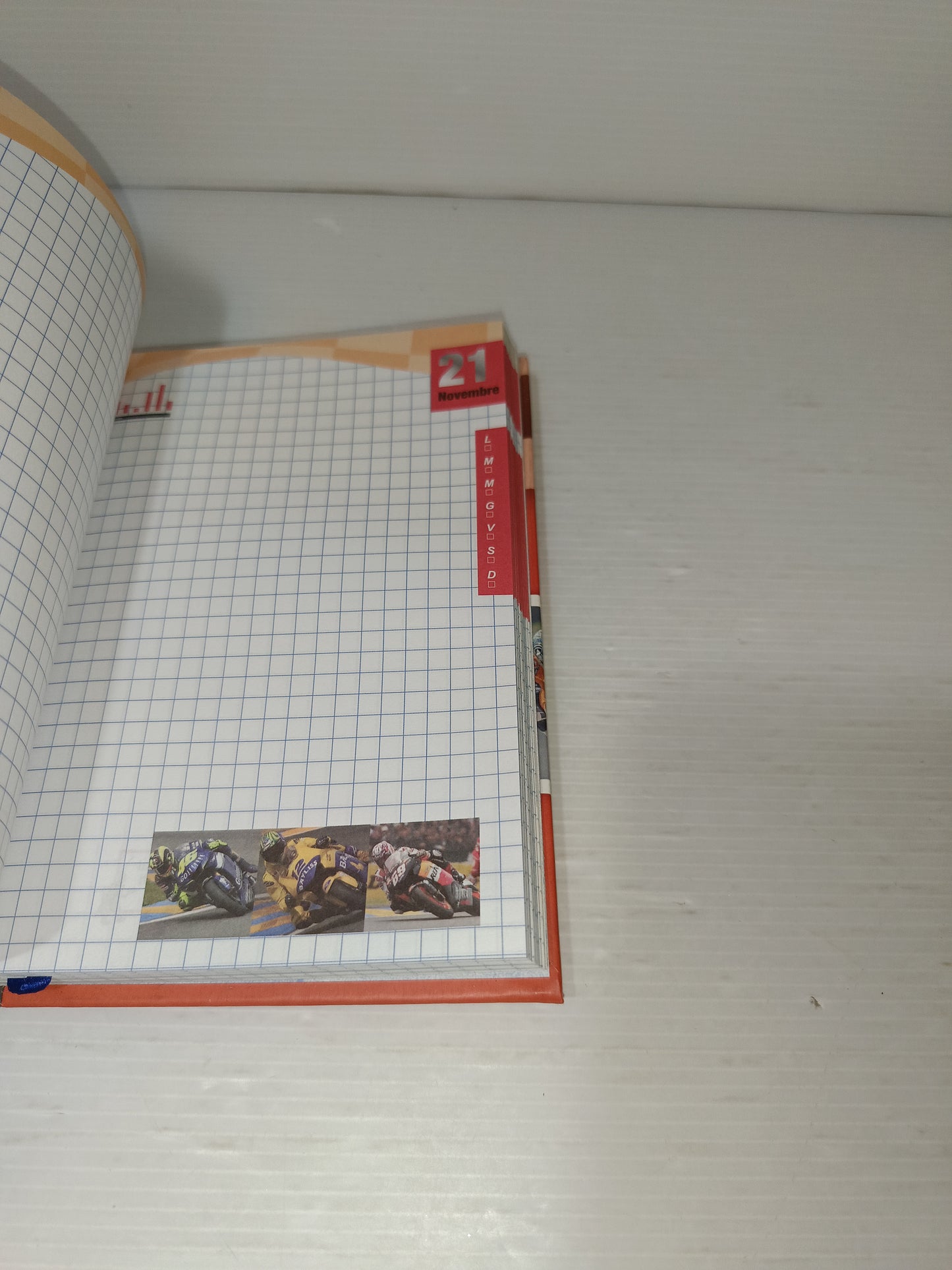 Agenda Moto GP Senza Anno /Perpetua 12 mesi