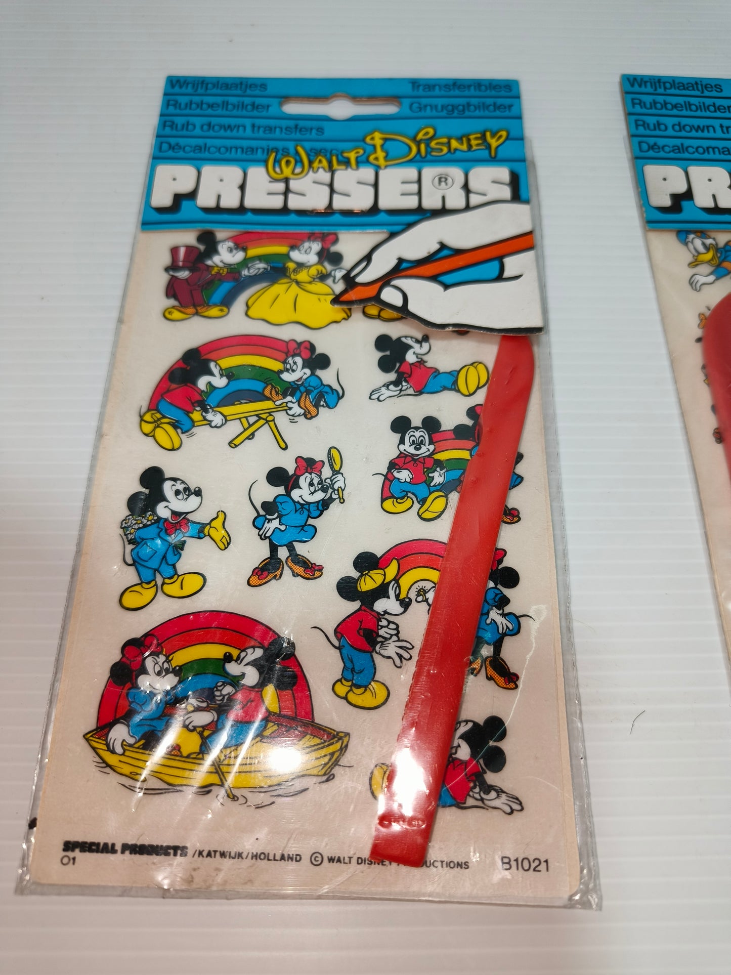 Decalcomanie Walt Disney, anni 70-80