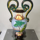 Vaso In Ceramica Smaltata Vintage