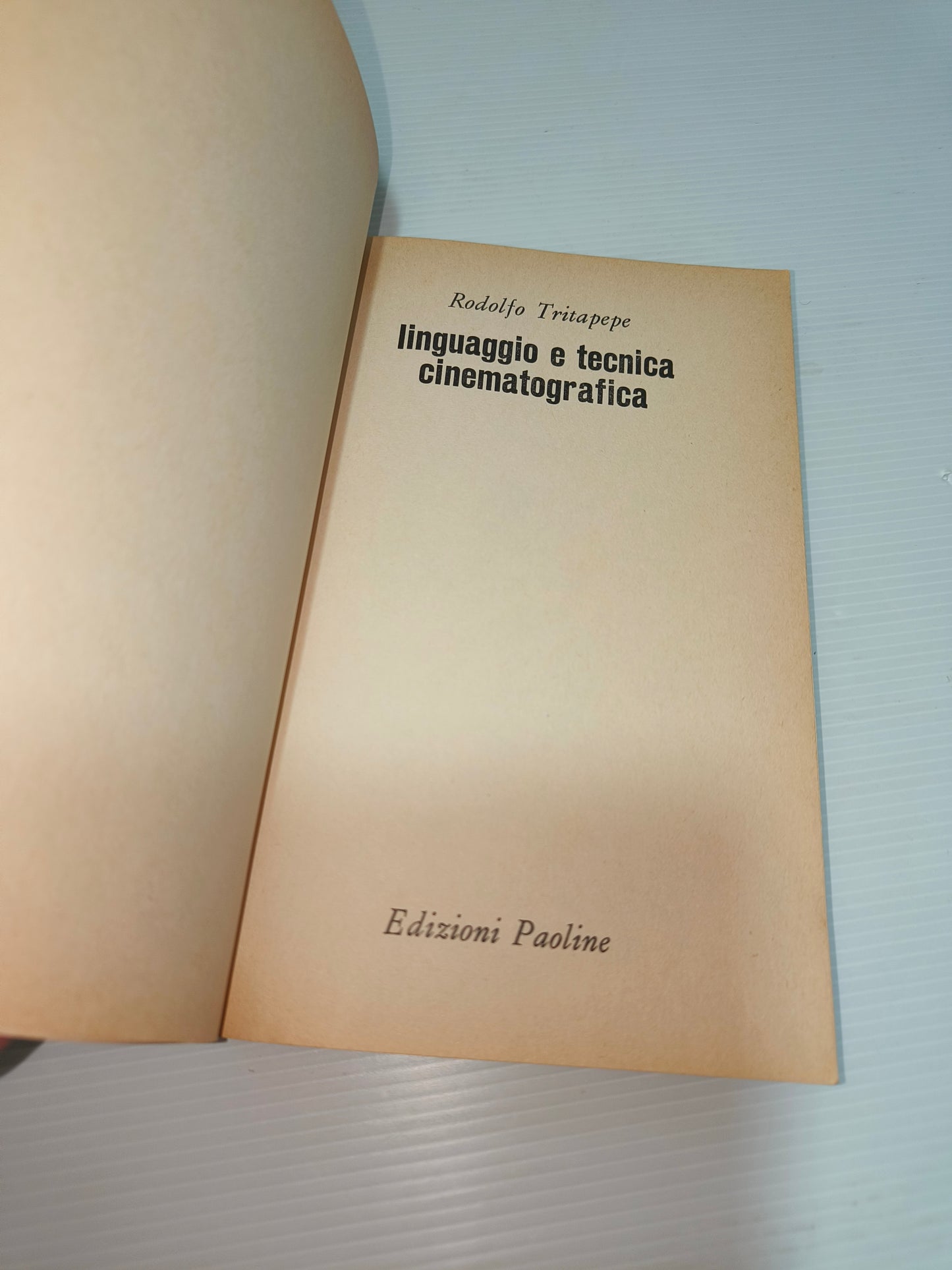 Libro Linguaggio e tecnica cinematografica, 1978 LEGGI