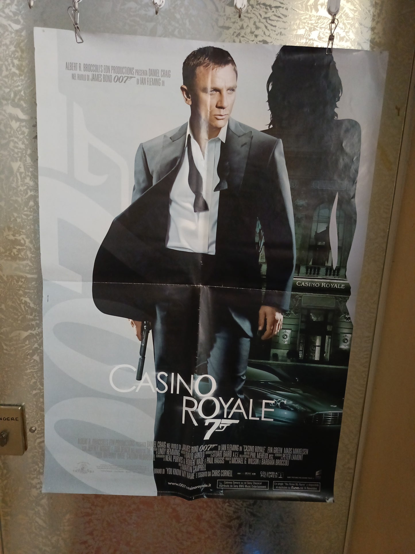 Casinò Royal 007 James Bond Manifesto Originale