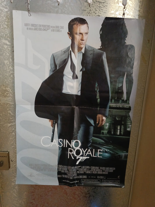 Casinò Royal 007 James Bond Manifesto Originale