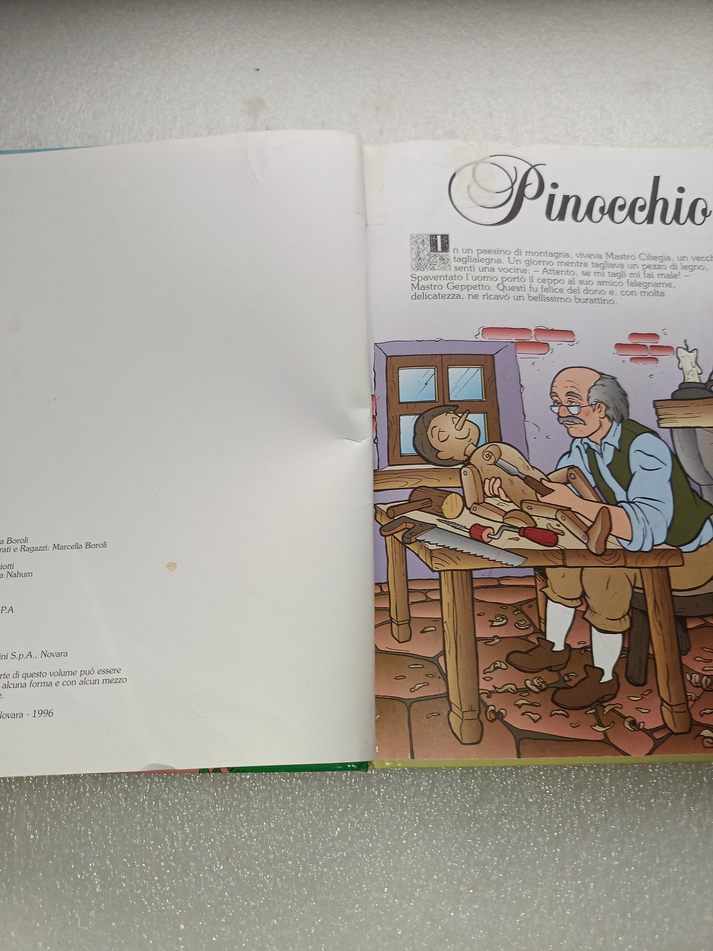 Pinocchio Il Regno Incantato
Edito nel 1996 da De Agostini