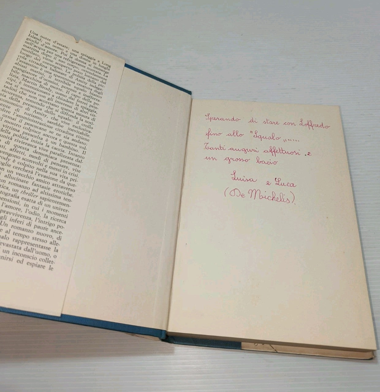 Libro Lo Squalo, P.Benchley LEGGI