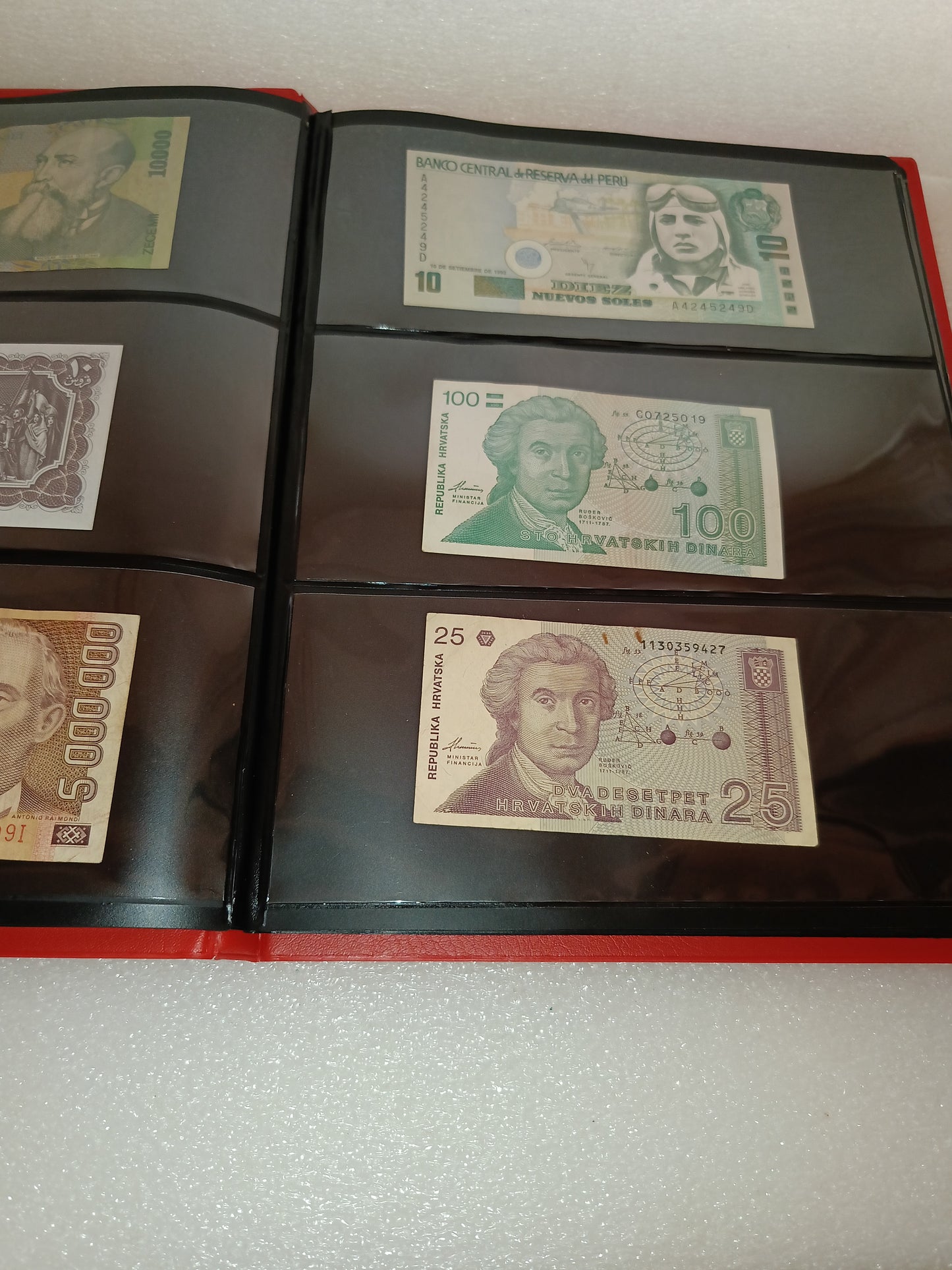 Collezione 50 Banconote Originali
Con album