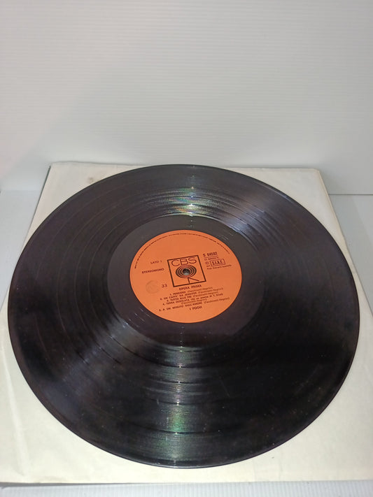Opera Prima Pooh LP 33 giri CBS SOLO VINILE NO COPERTINA