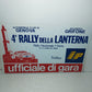 4° Rallye della Lanterna 1983  Targa originale In Plastica flessibile