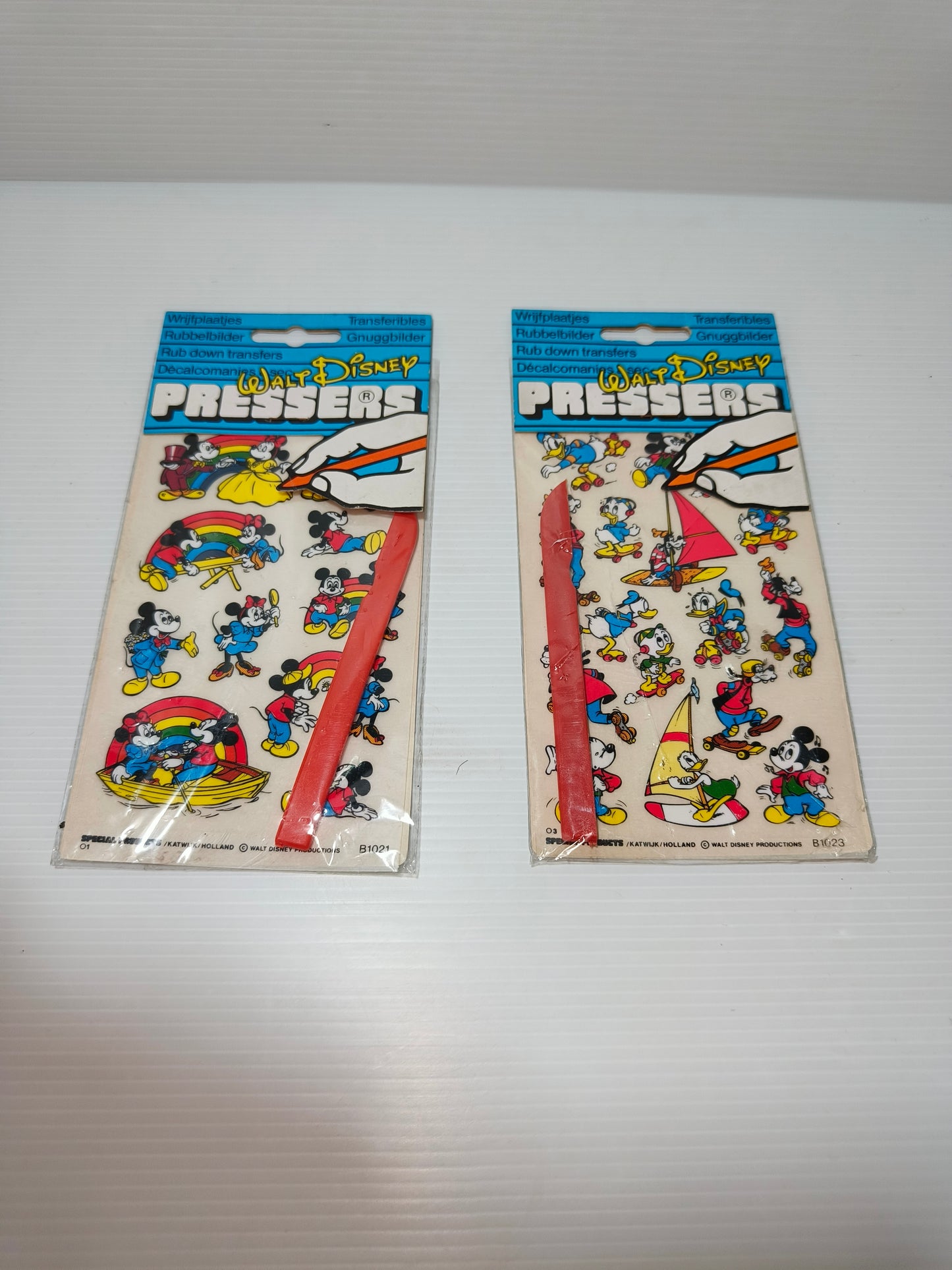 Decalcomanie Walt Disney, anni 70-80