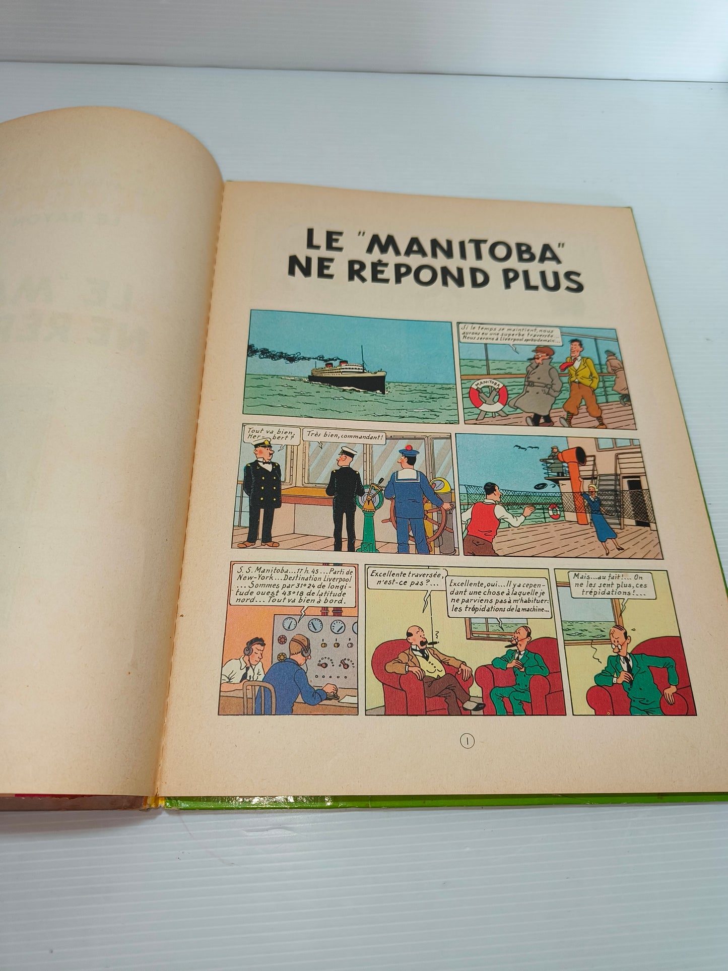 Fumetto Le Manitoba Ne Répond Plus 1952, LEGGI