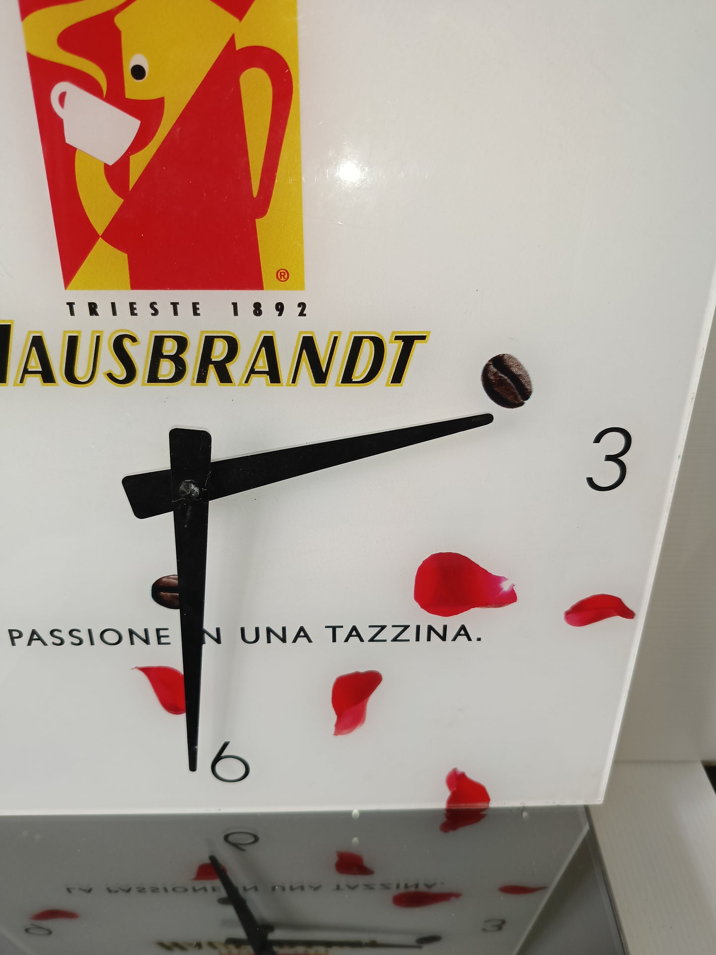 Orologio Caffe' Hausbrandt Pubblicitario