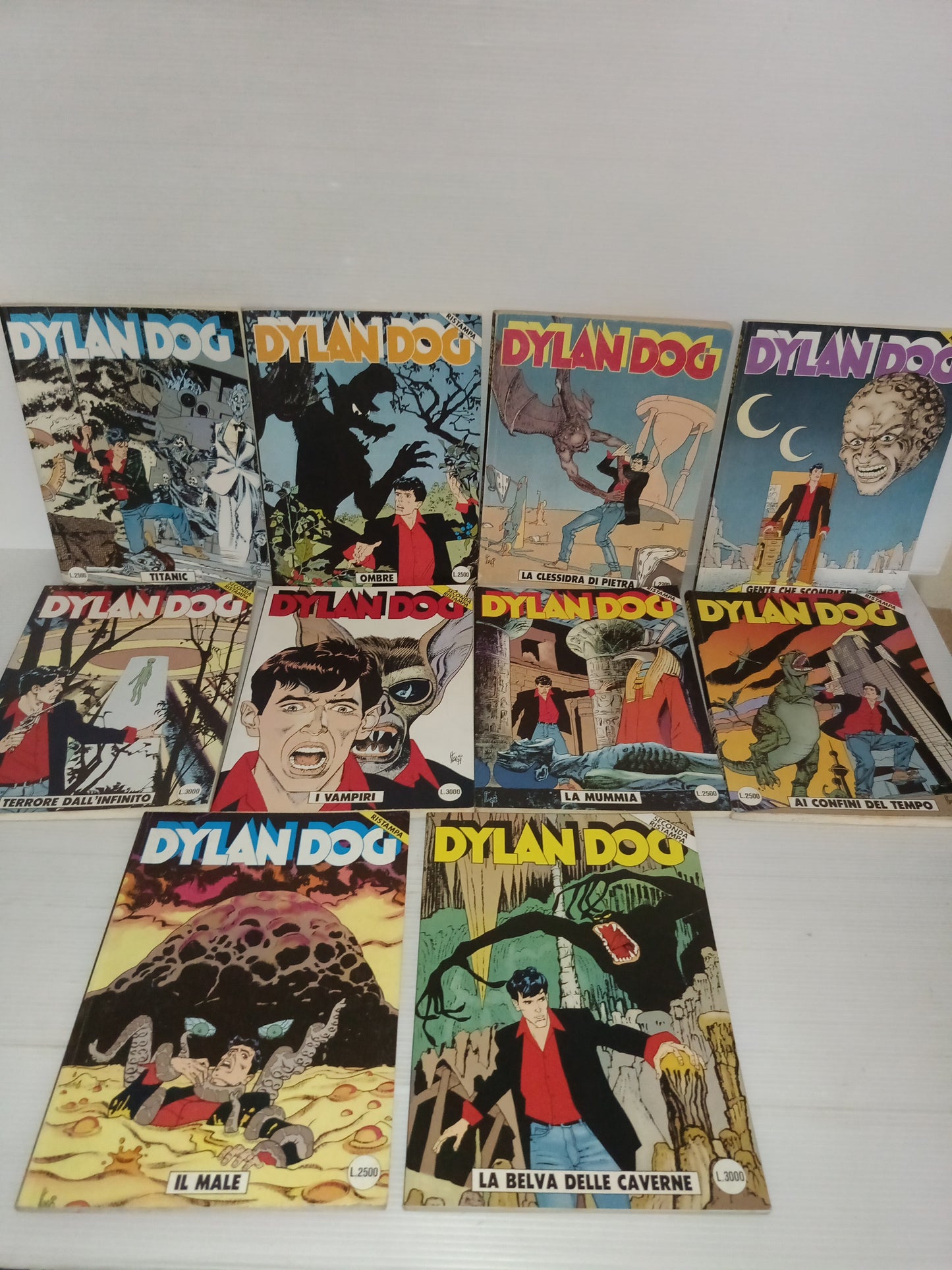 Dylan Dog Lotto 10 Fumetti
Anni 90
Sergio Bonelli Editore
