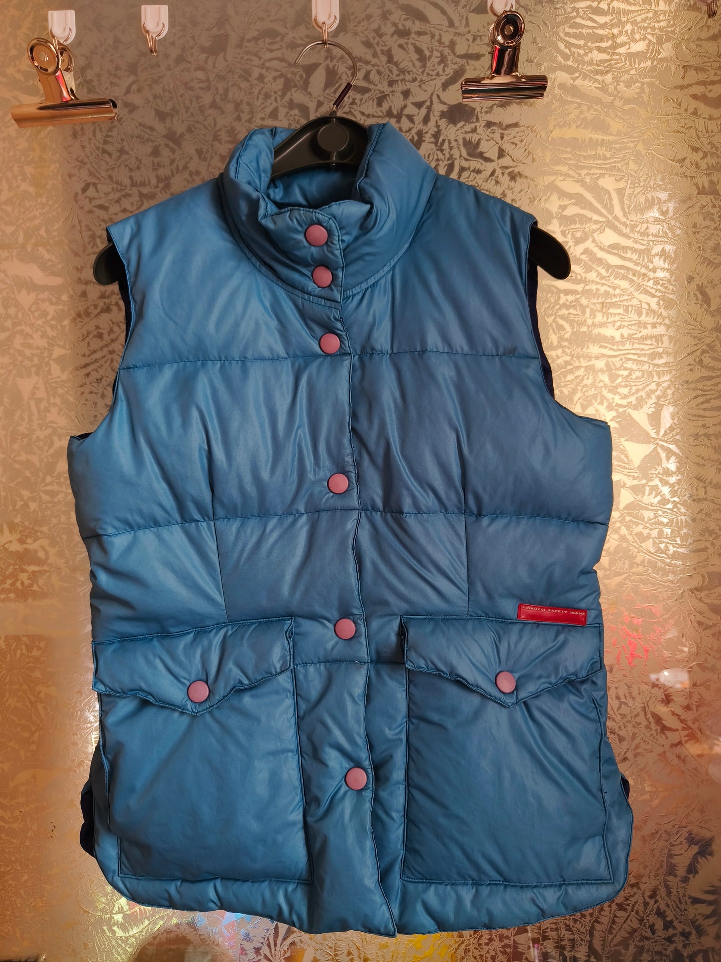 Smanicato gilet Fiorucci anni 80