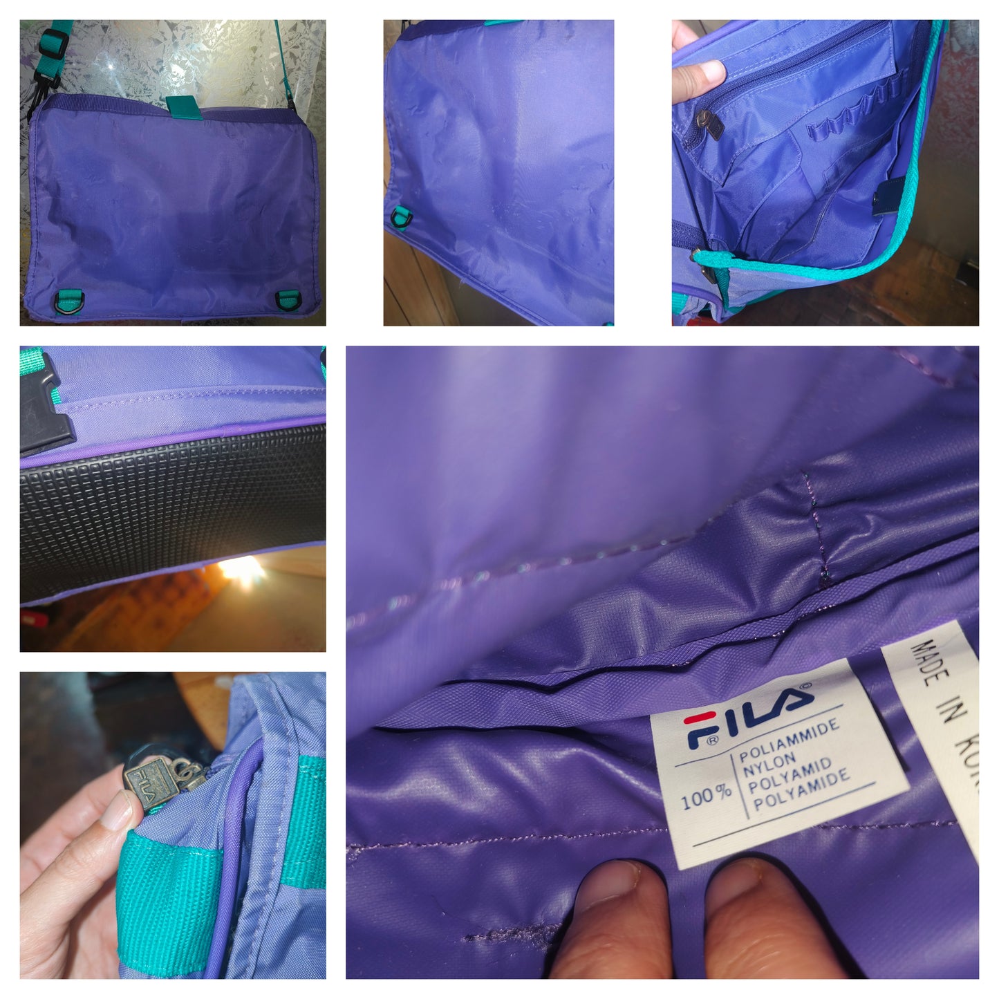 Borsa a tracolla Fila Snowbeach anni 90