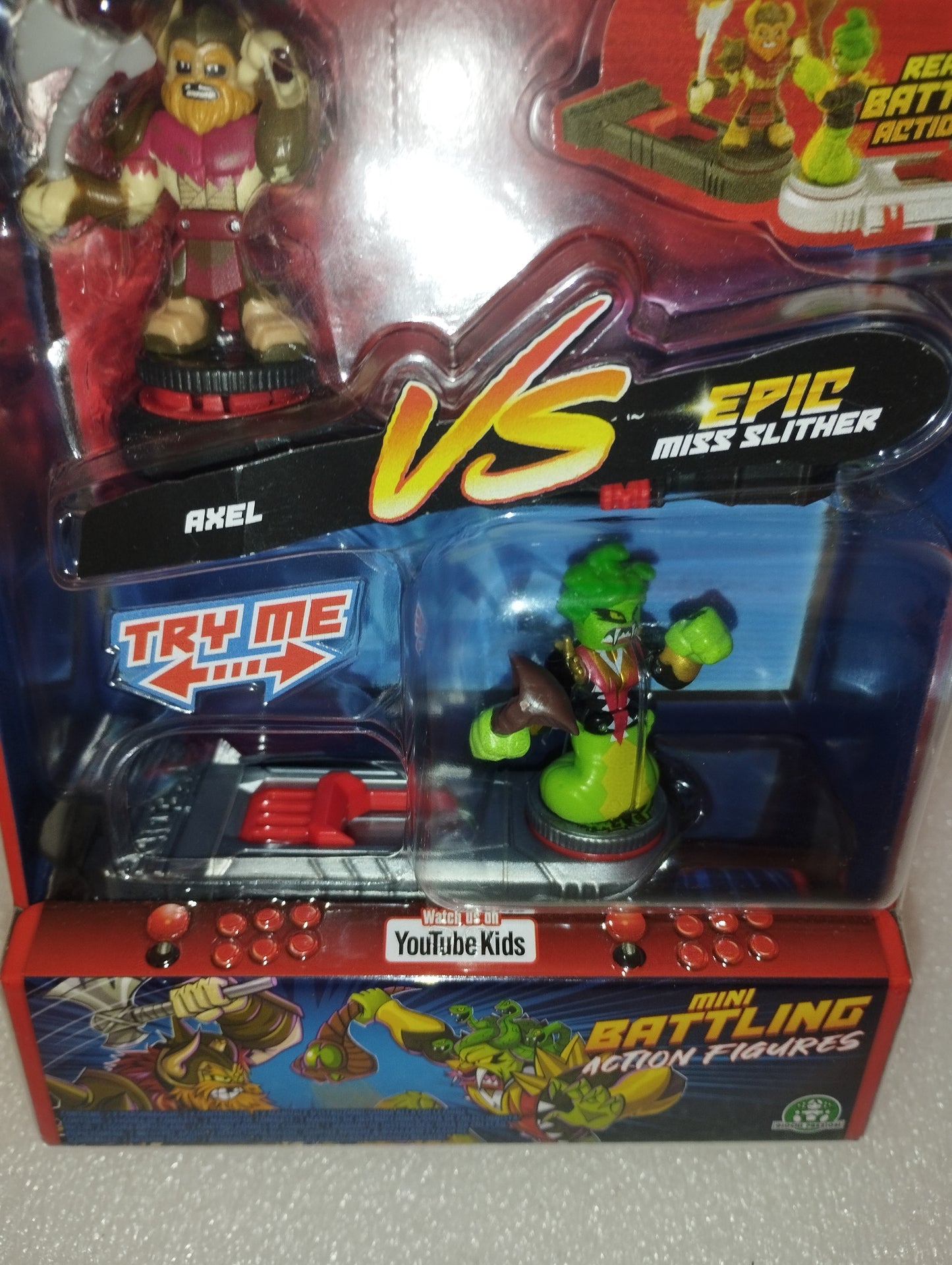 Akedo Axel vs Epic Miss Slither
Giochi Preziosi