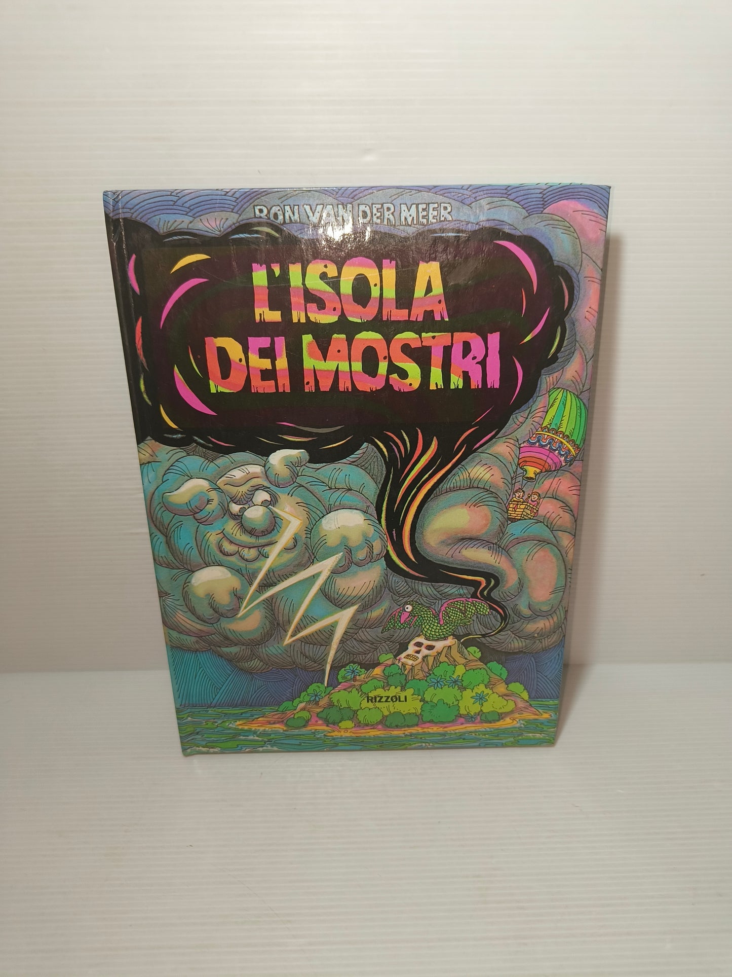 Libro pop up L'Isola Dei Mostri, Rizzoli 1981