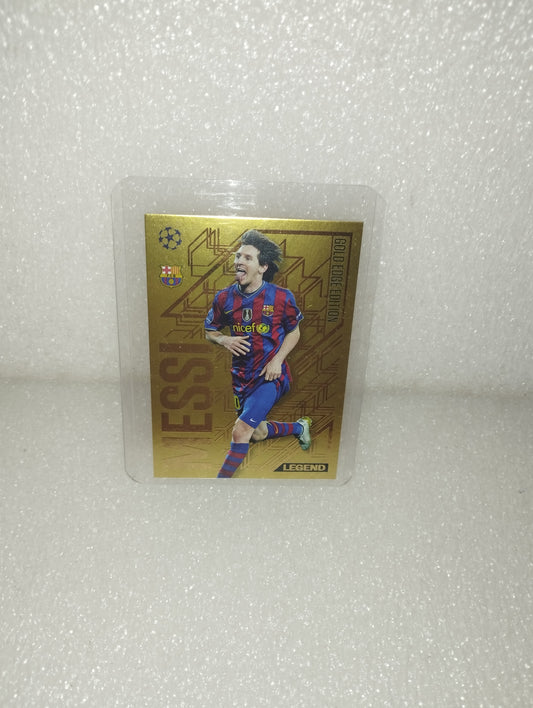 Lionel Messi Barcelona Card Gold Edge Edition Topps
Legend