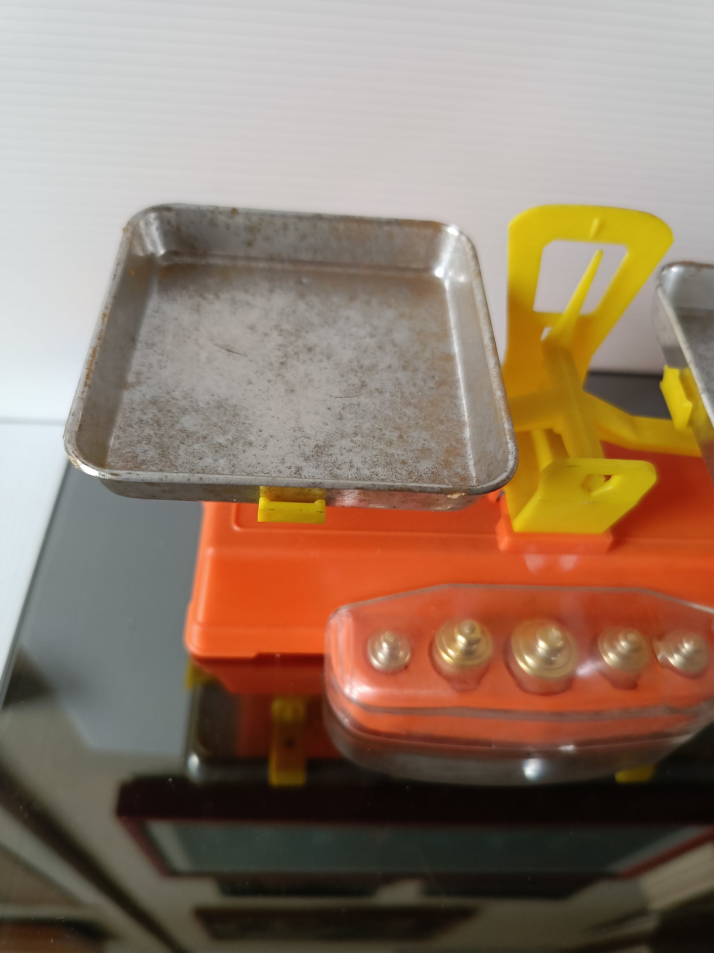 Bilancia Giocattolo In Plastica CO-MA Anni 70