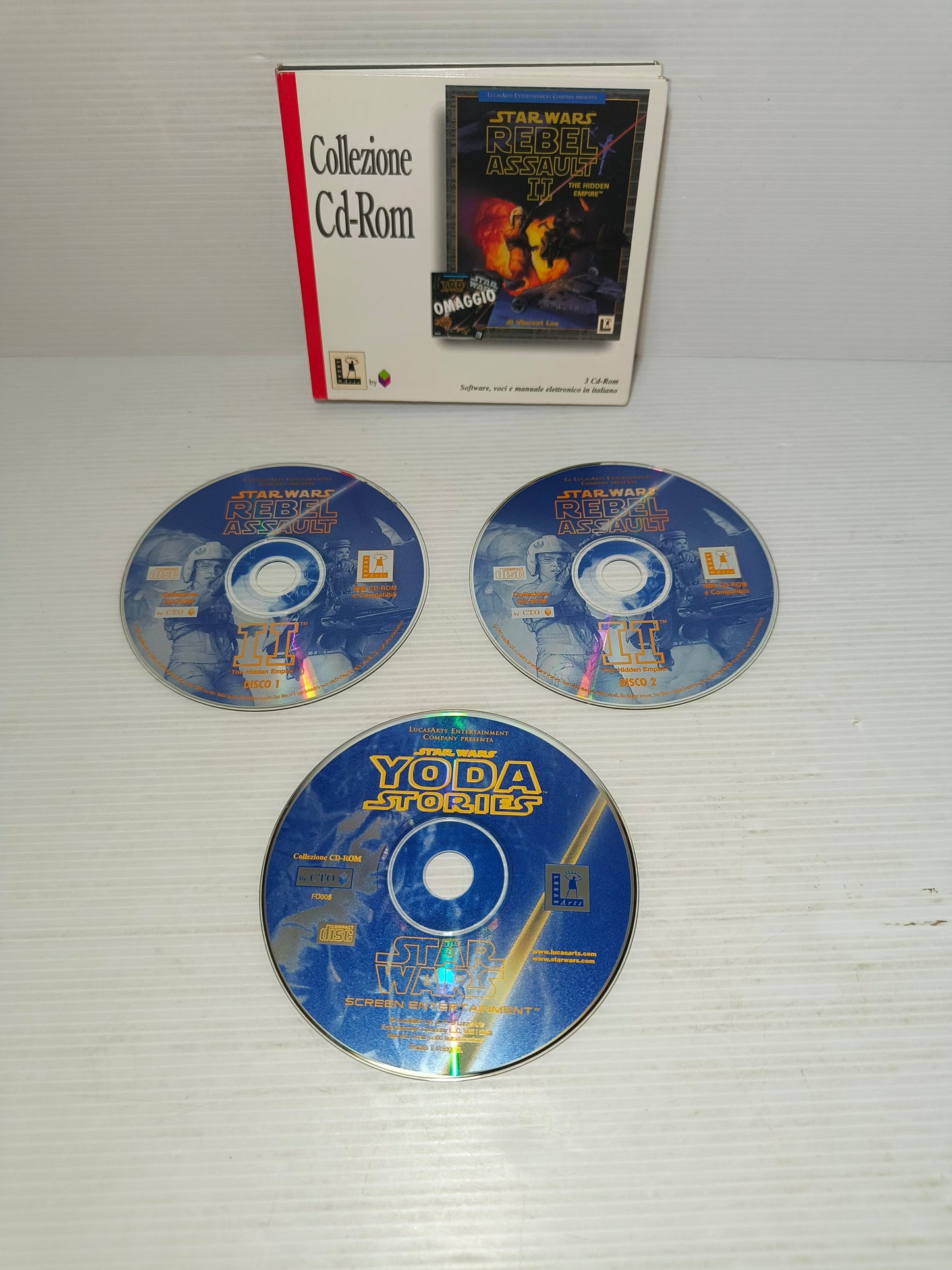 Gioco PC vintage Star Wars Rebel Assault II