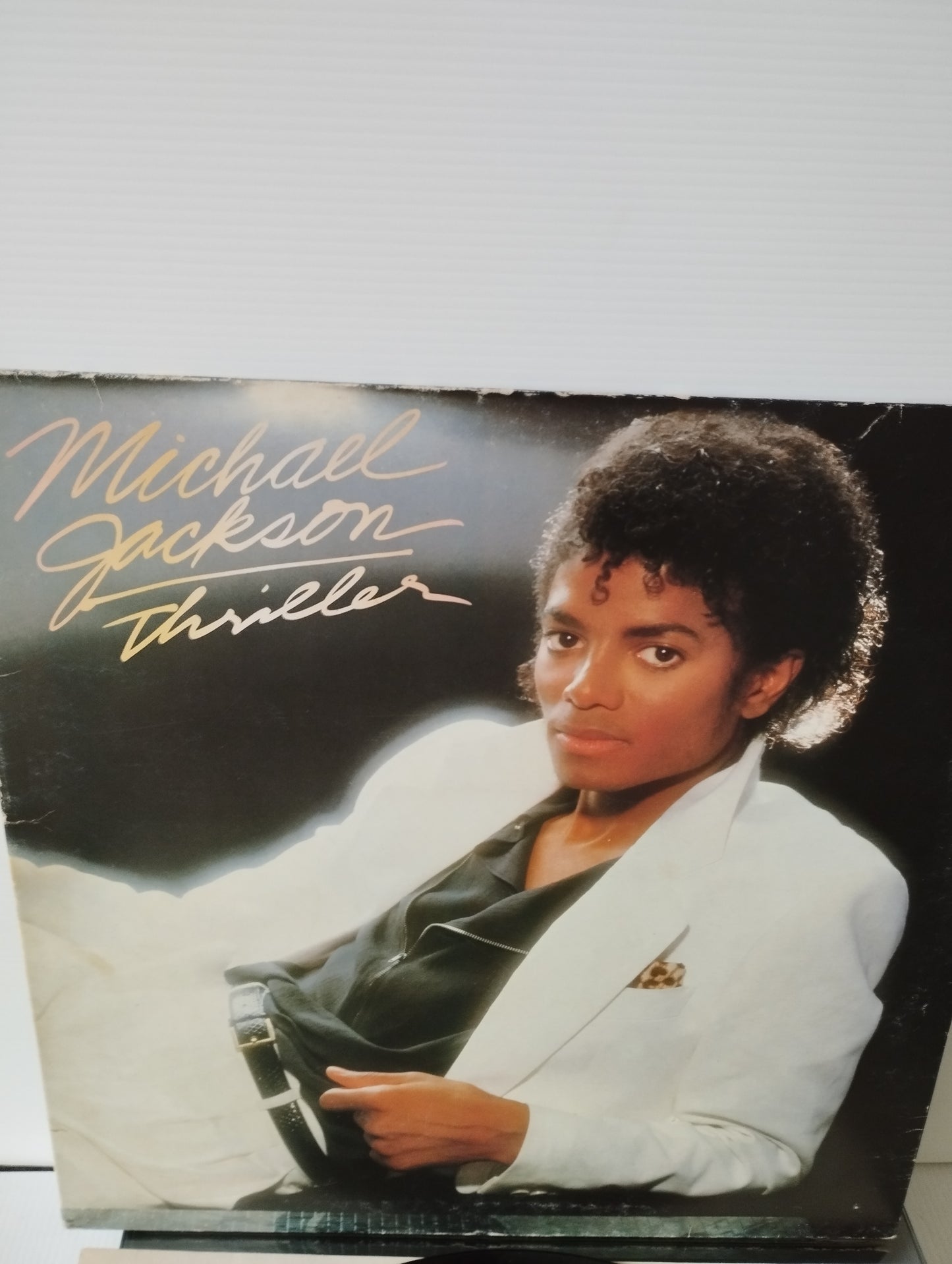 Thriller Michael Jackson Lp 33 Giri
Edito nel 1982 da  Epic Cod.EPC 85930
Prima stampa italiana