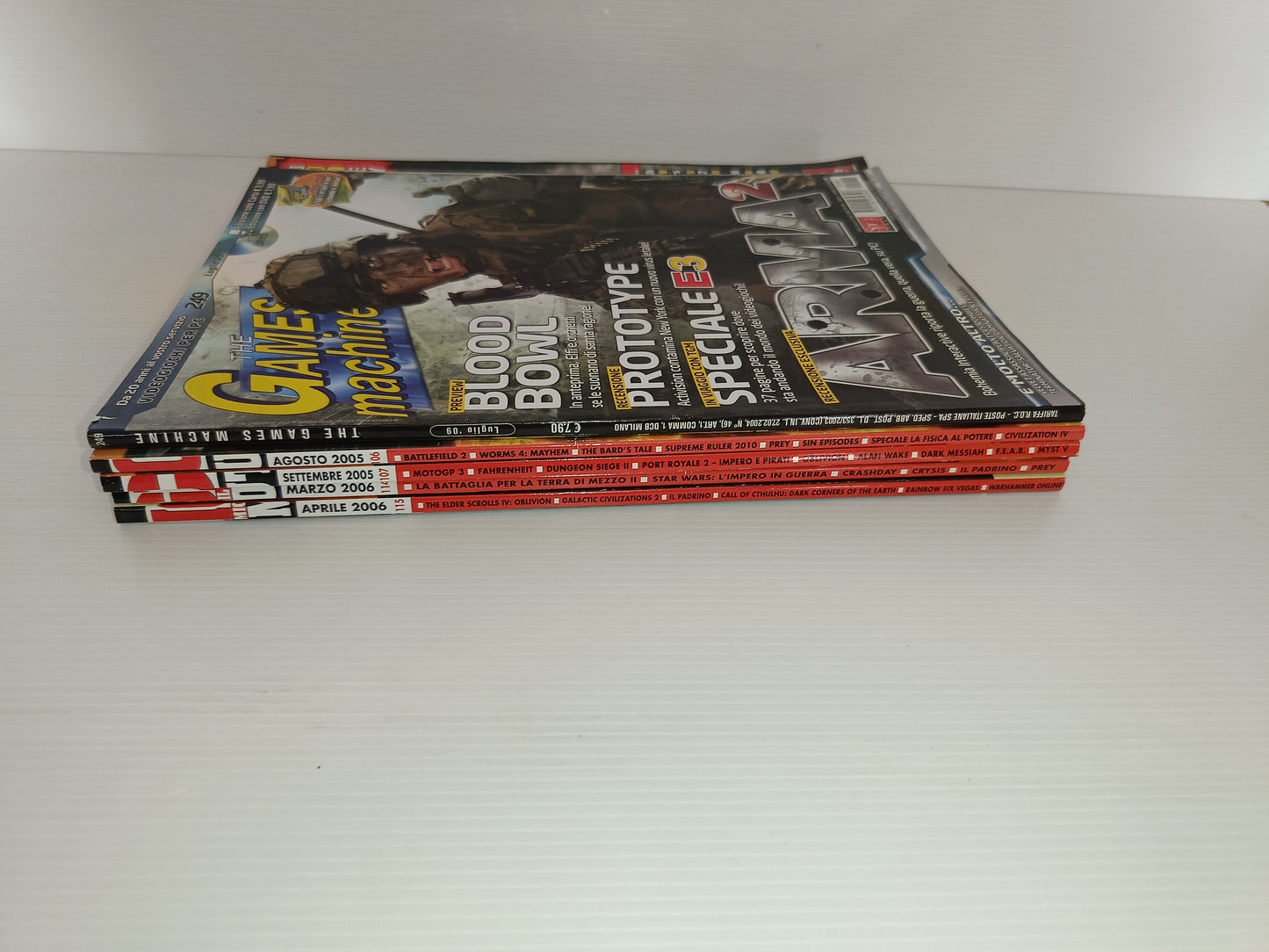 5  Riviste Giochi Per Il Mio Computer /the Game Machine