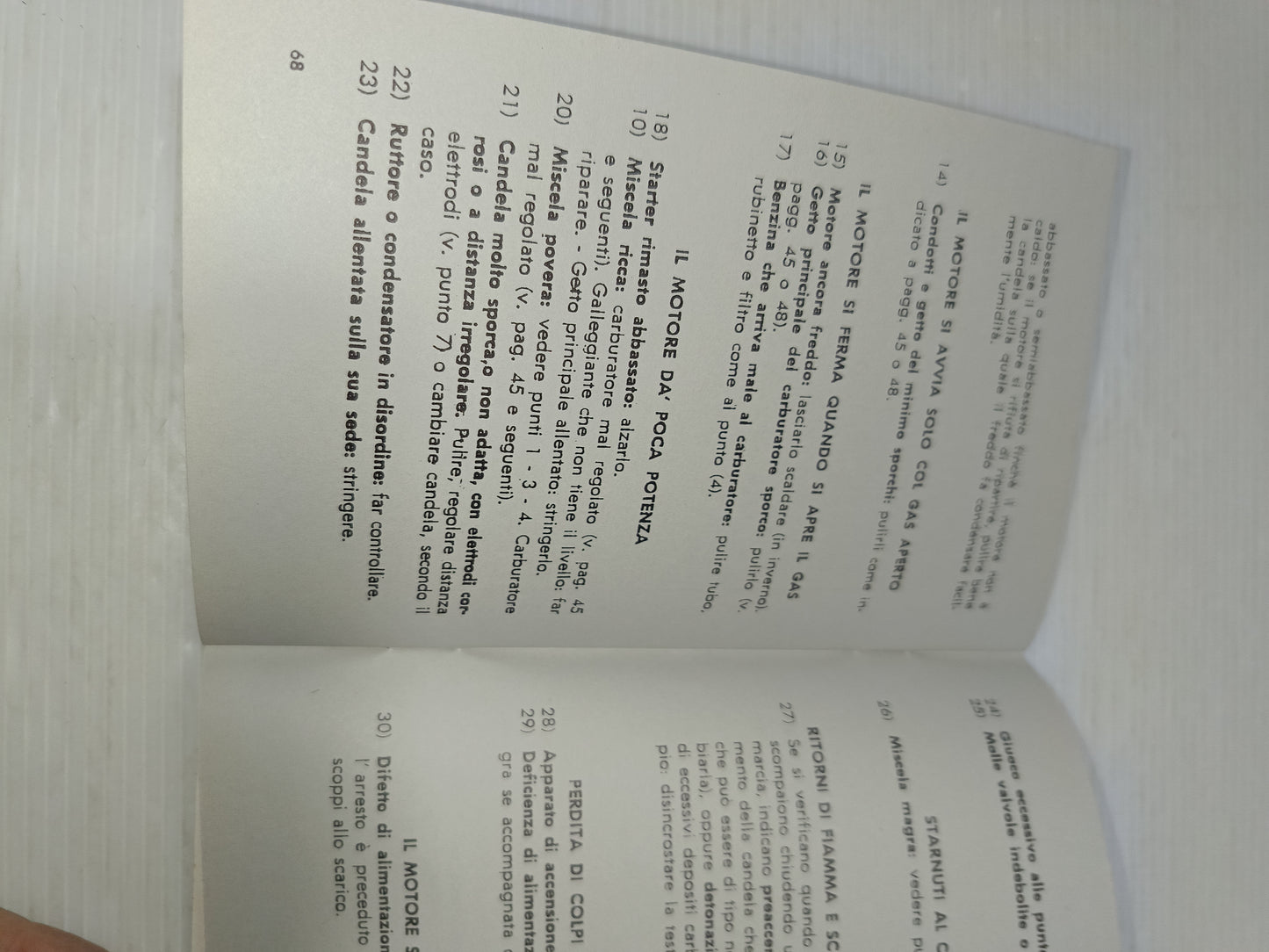 Libretto Istruzioni Uso E Manutenzione Delfino 160 Motom Copia Anastatica