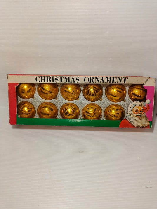 Palline Natale Vintage Anni 60-70