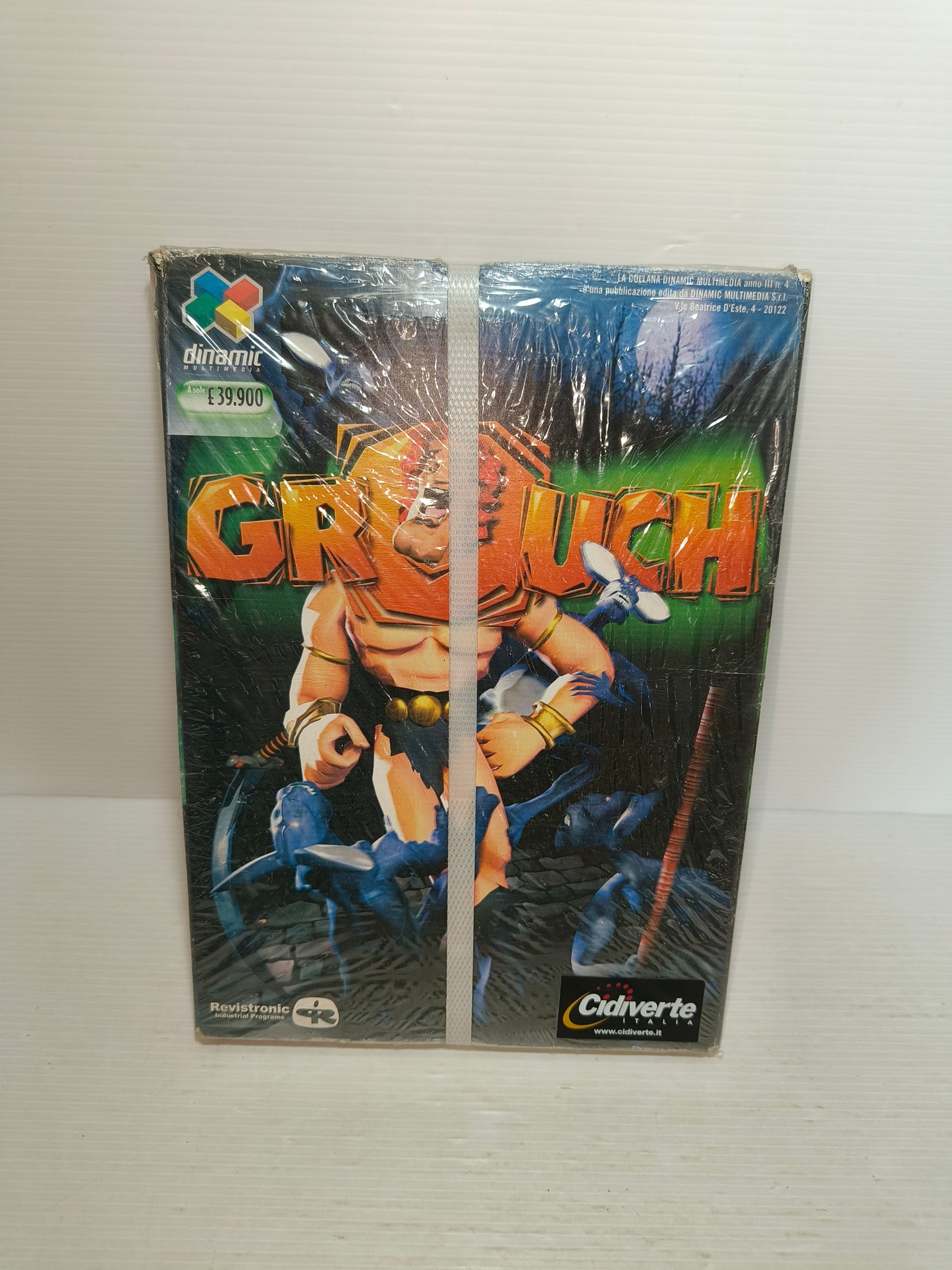 Videogioco PC Grouch, Sigillato