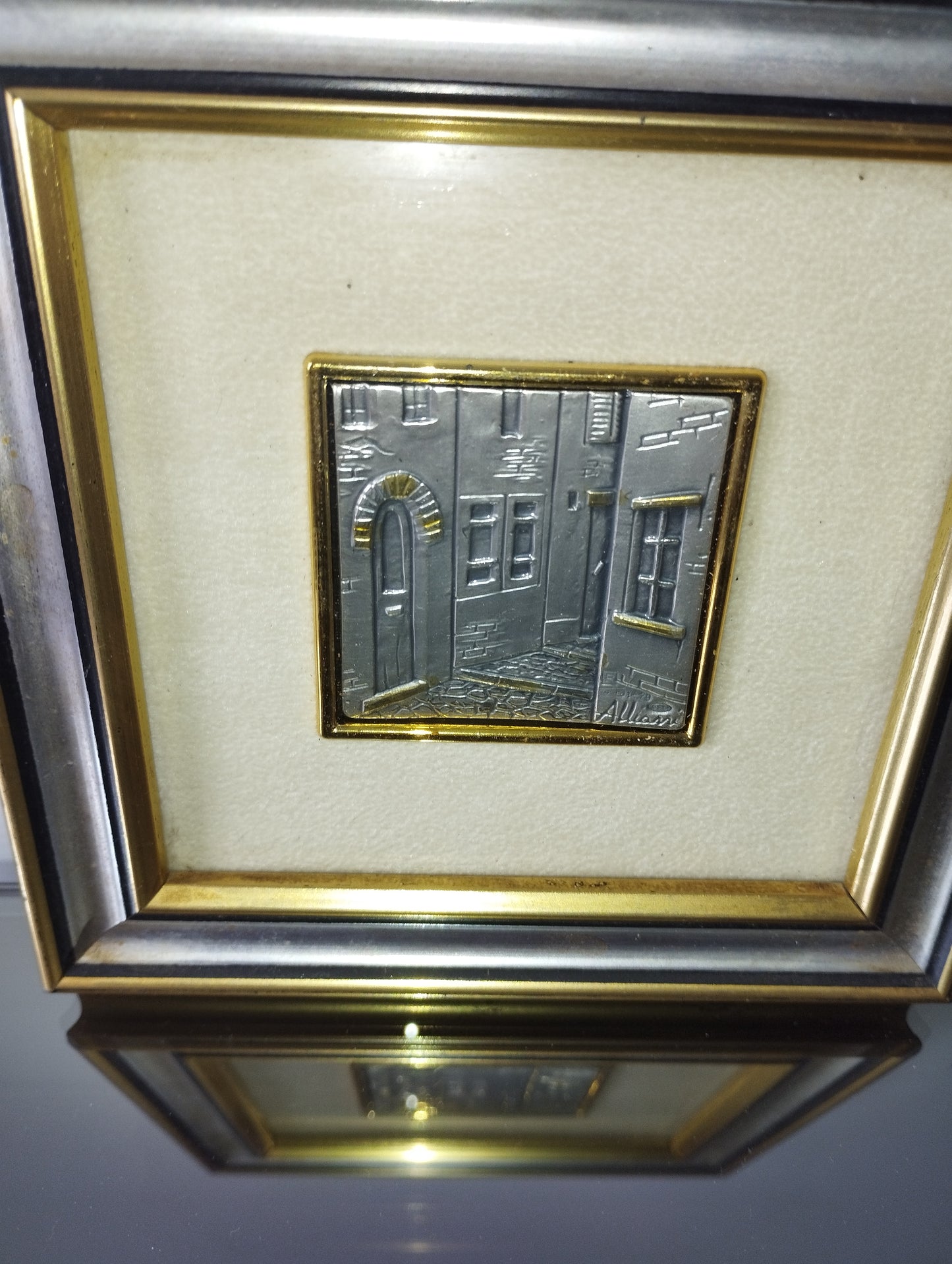 Bassorilievo Alliani In Argento 925 Con Cornice