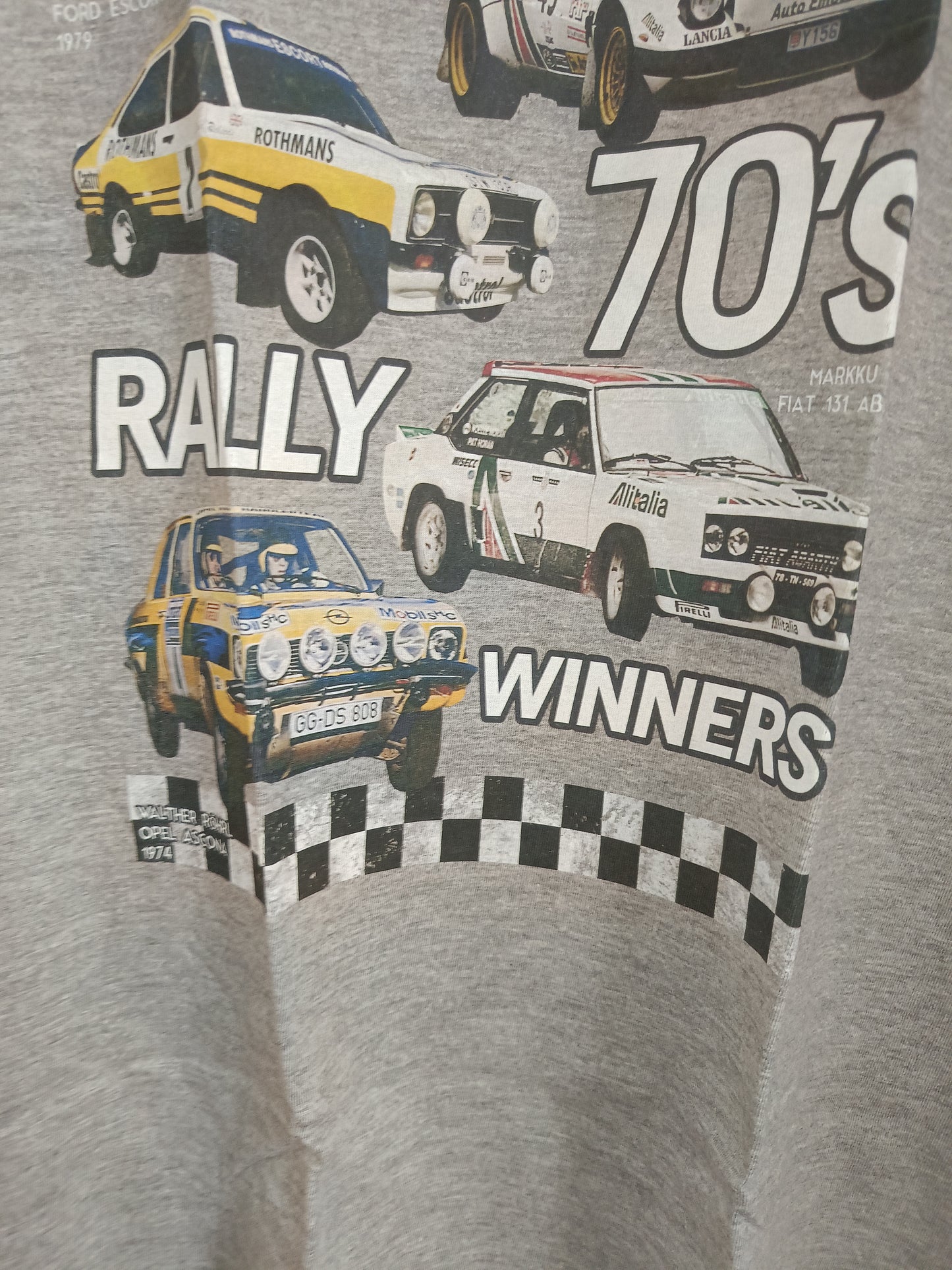 T-shirt Rally 70'S Winners B&C Taglia S
Cotone 85%-Viscosa 15%