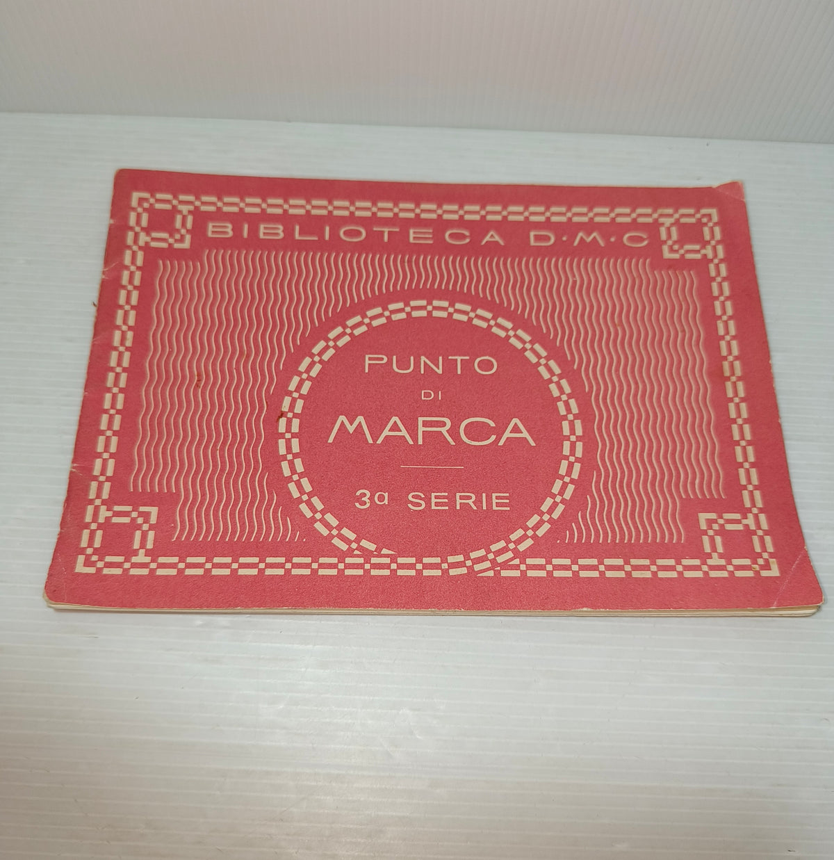 Libretto Punto Di Marca 3° serie Biblioteca DMC vintage, LEGGI