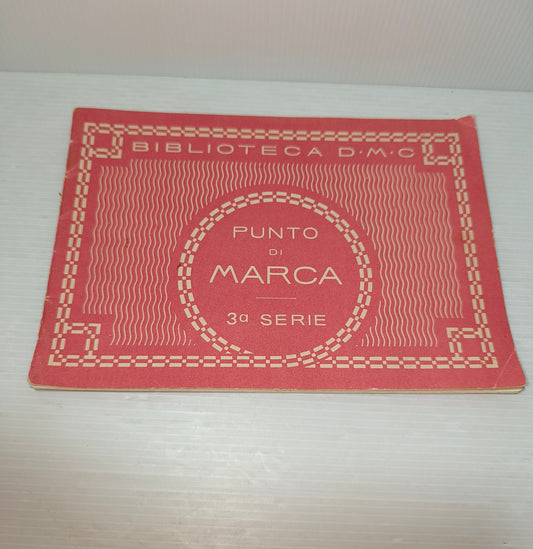 Libretto Punto Di Marca 3° serie Biblioteca DMC vintage, LEGGI