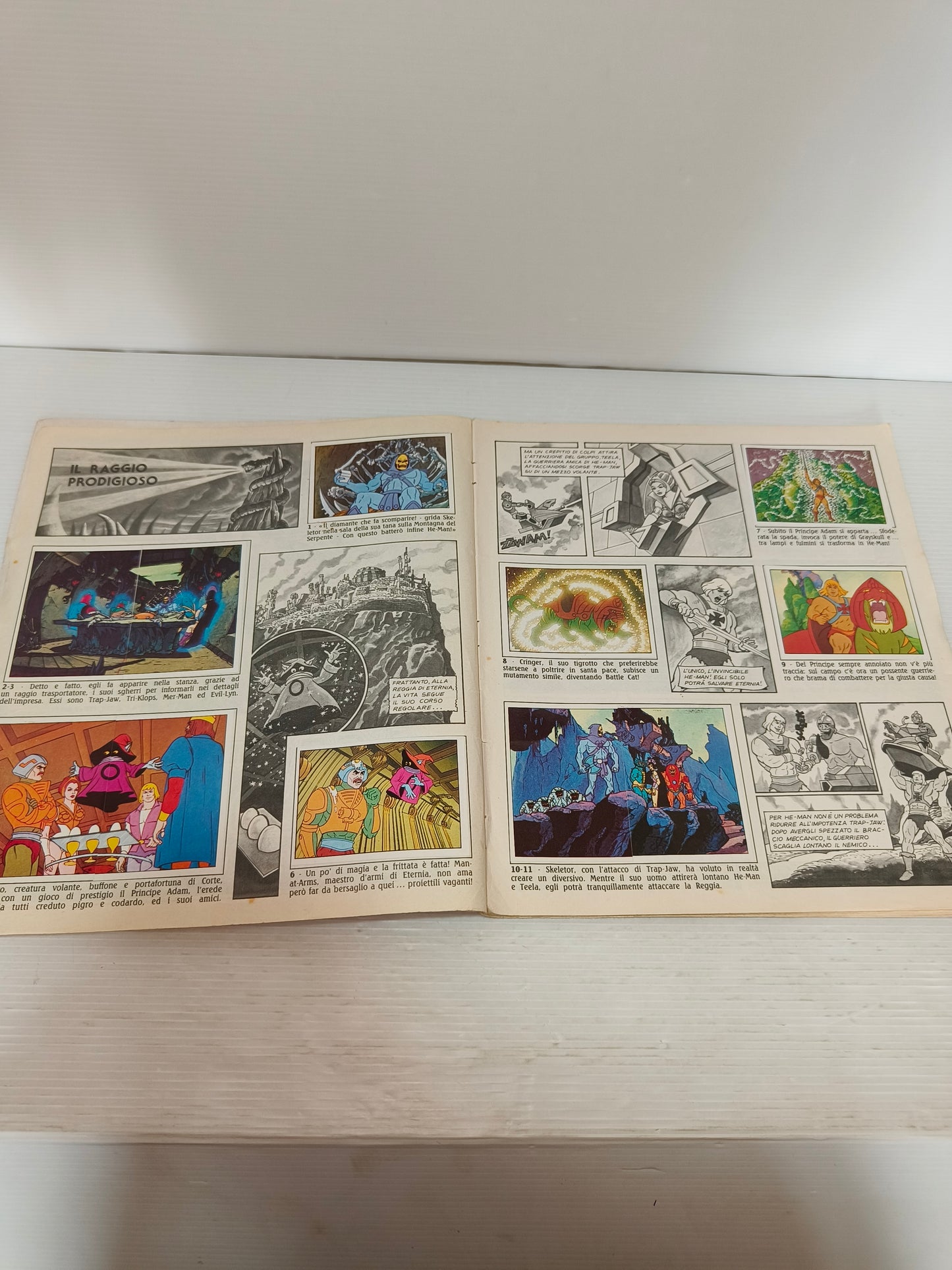 Album Figurine Master Of The Universe, 1983 LEGGI