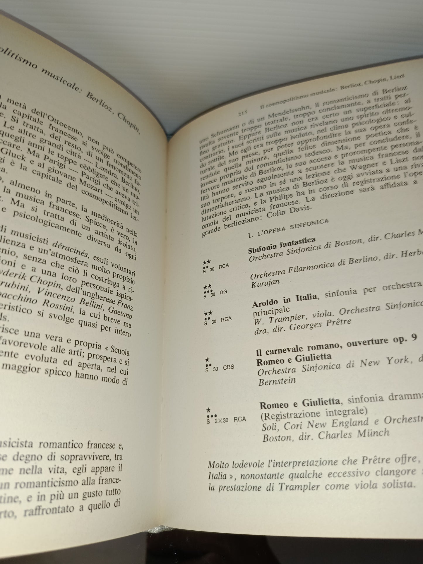 Guida Dei Dischi La Musica Classica Jacques Lory
Edito nel 1971 da Garzanti
Prima Edizione