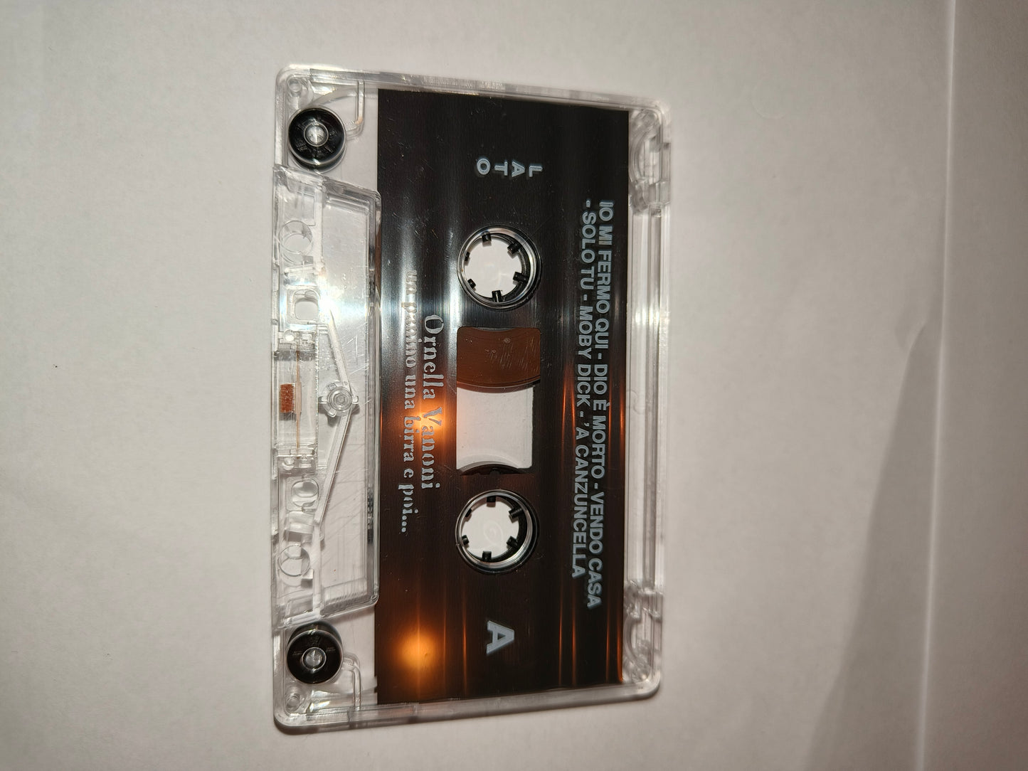 Ornella Vanoni Un Panino Una Birra e poi... Musicassetta, LEGGI