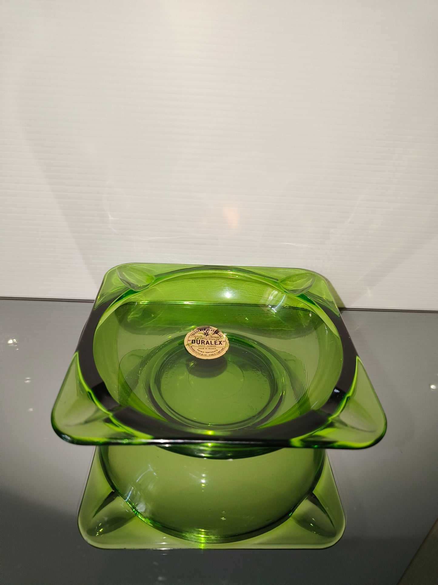 Posacenere in vetro Duralex, anni 70 LEGGI