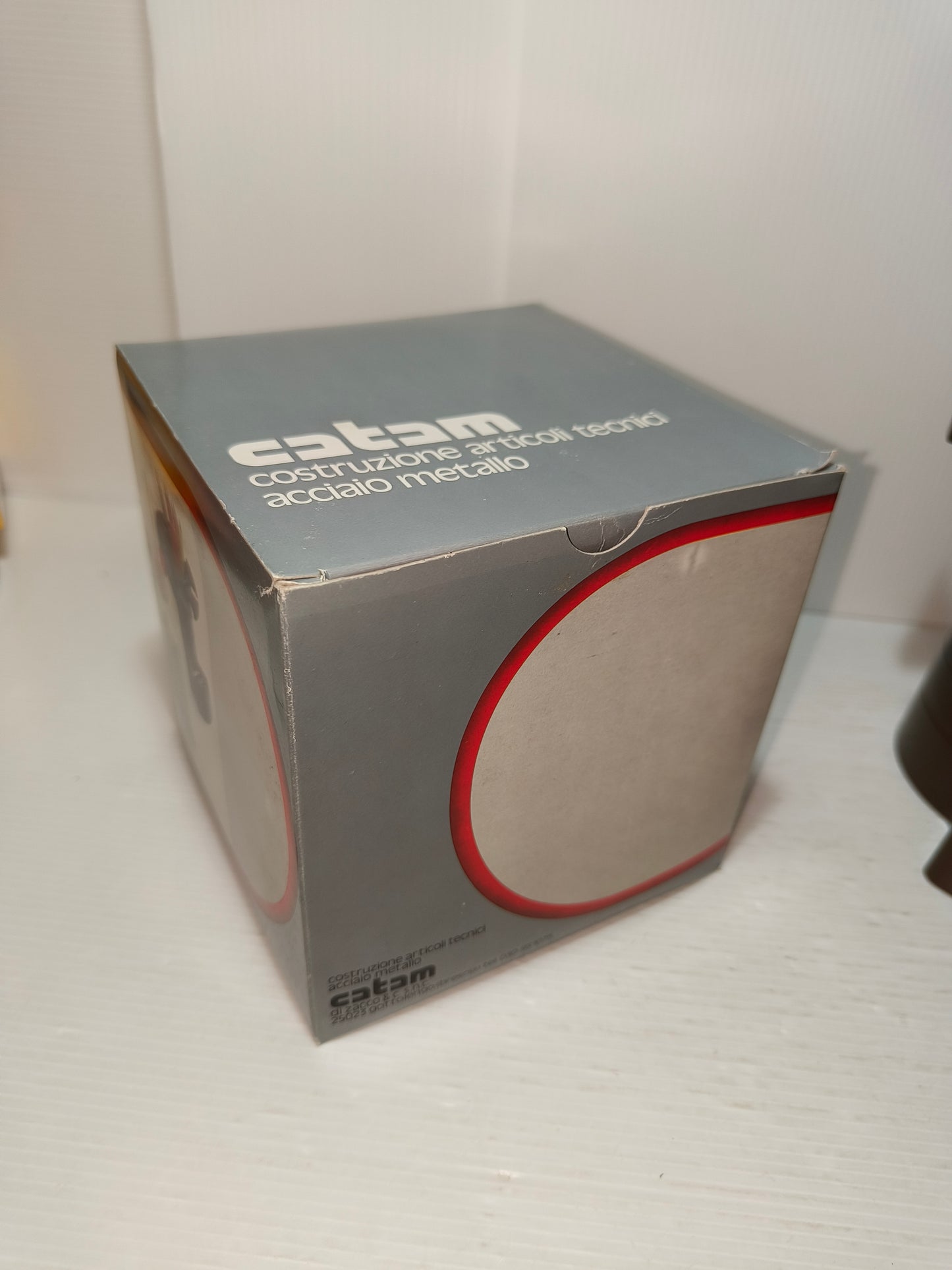 Advertising gadget Pen holder and stationery set, original from the 70s and 80s