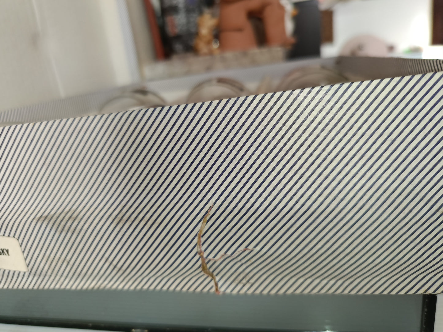 6 Bicchieri In Cristallo Con Bolla Fatti A Mano Vintage