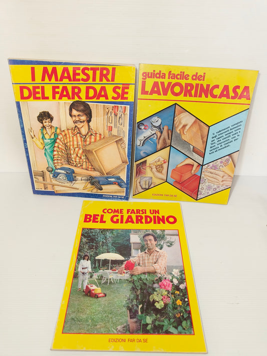 Lotto libri fai da te, anni 70 e 80 LEGGI