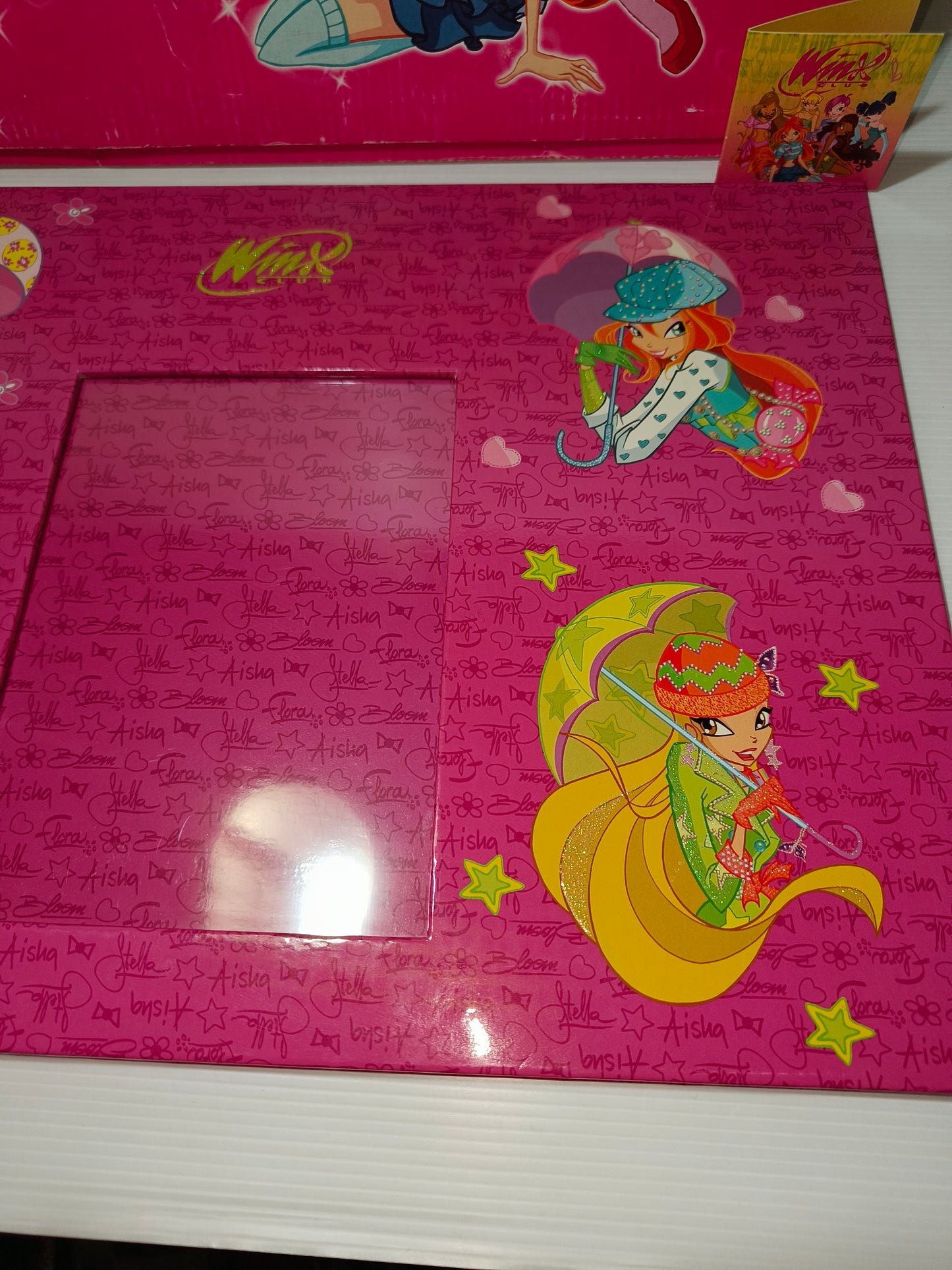 Copriscrittoio Winx in cartone