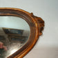Antico Specchio con cornice in legno, LEGGI