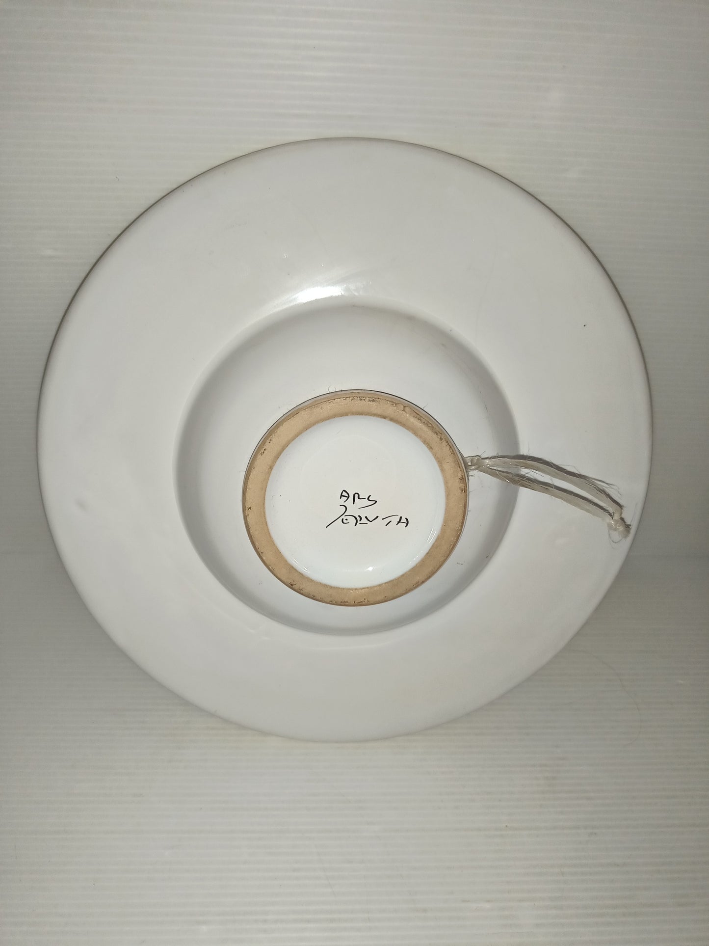 Piatto In Ceramica Smaltata Ars Deruta Vintage