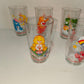 Sei bicchieri Care Bears anni 80