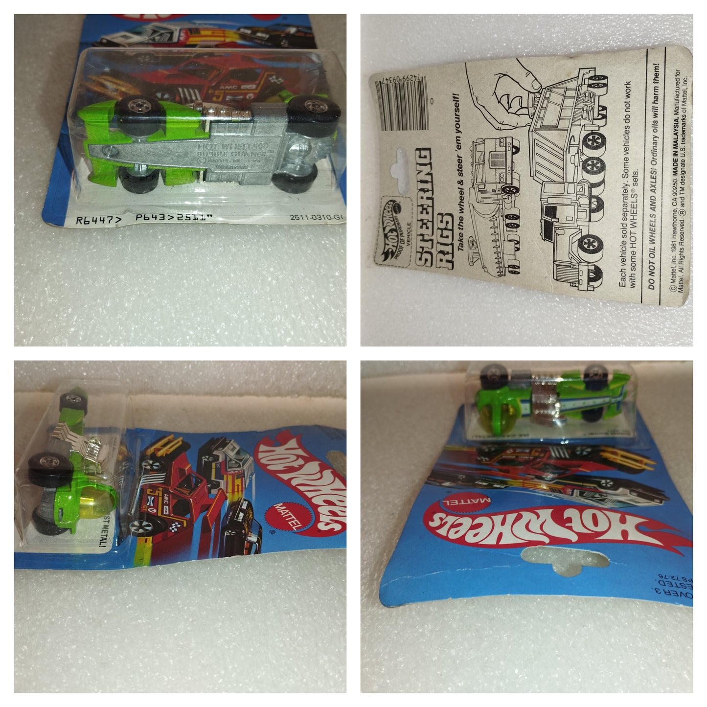Bubble Gunner N.2511 Hot Wheels Mattel 1981