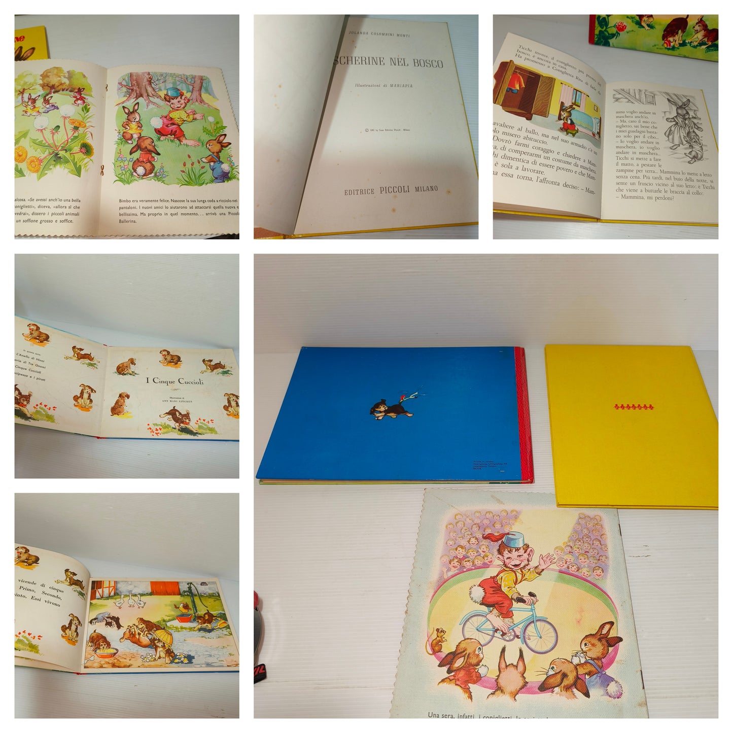 Lotto libri anni 60 da lettura