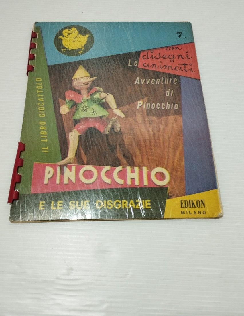 Pinocchio E Le Sue Disgrazie 1963
Collana disegni animati.No occhialino