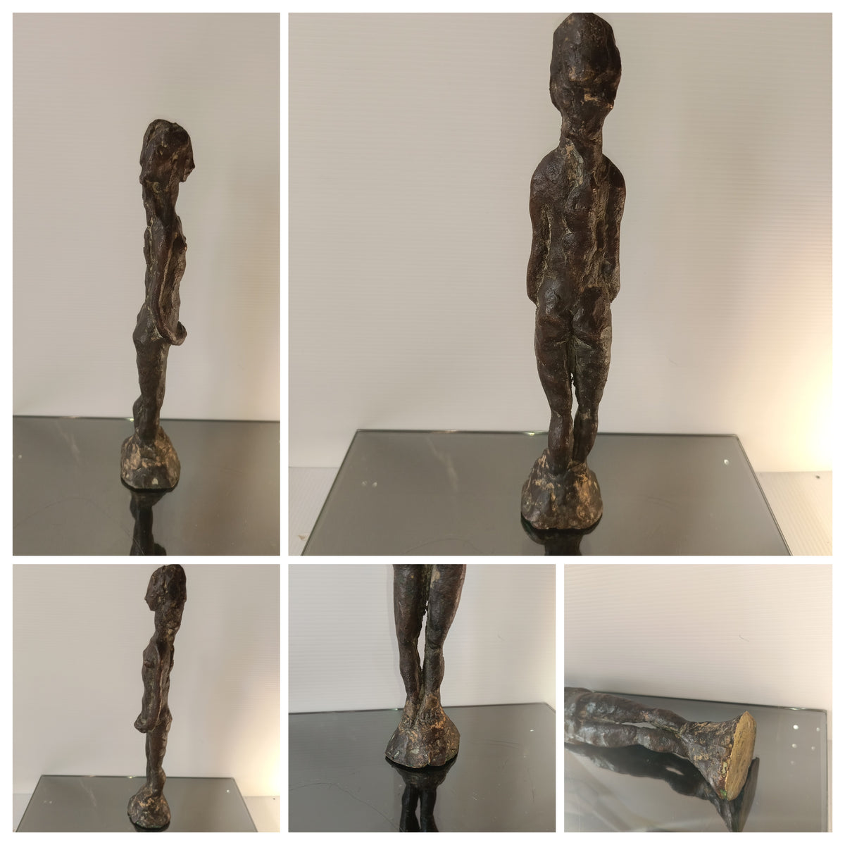 Scultura Nudo Di Donna In Bronzo Vintage